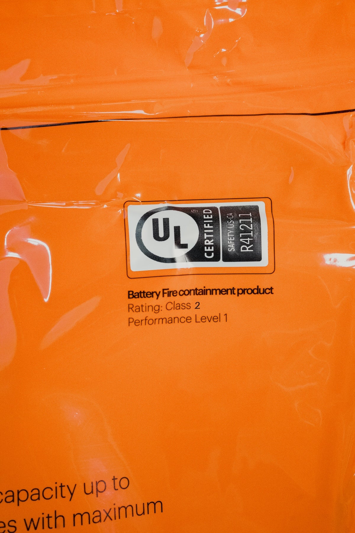 Accenture PED Safety Bag - UL5800 Class 2 Performance Level 1