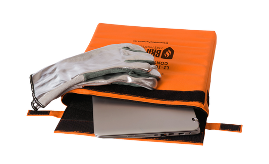 Large Preventer™ Li-lon Fire Containment Bag (Laptop-Sized)