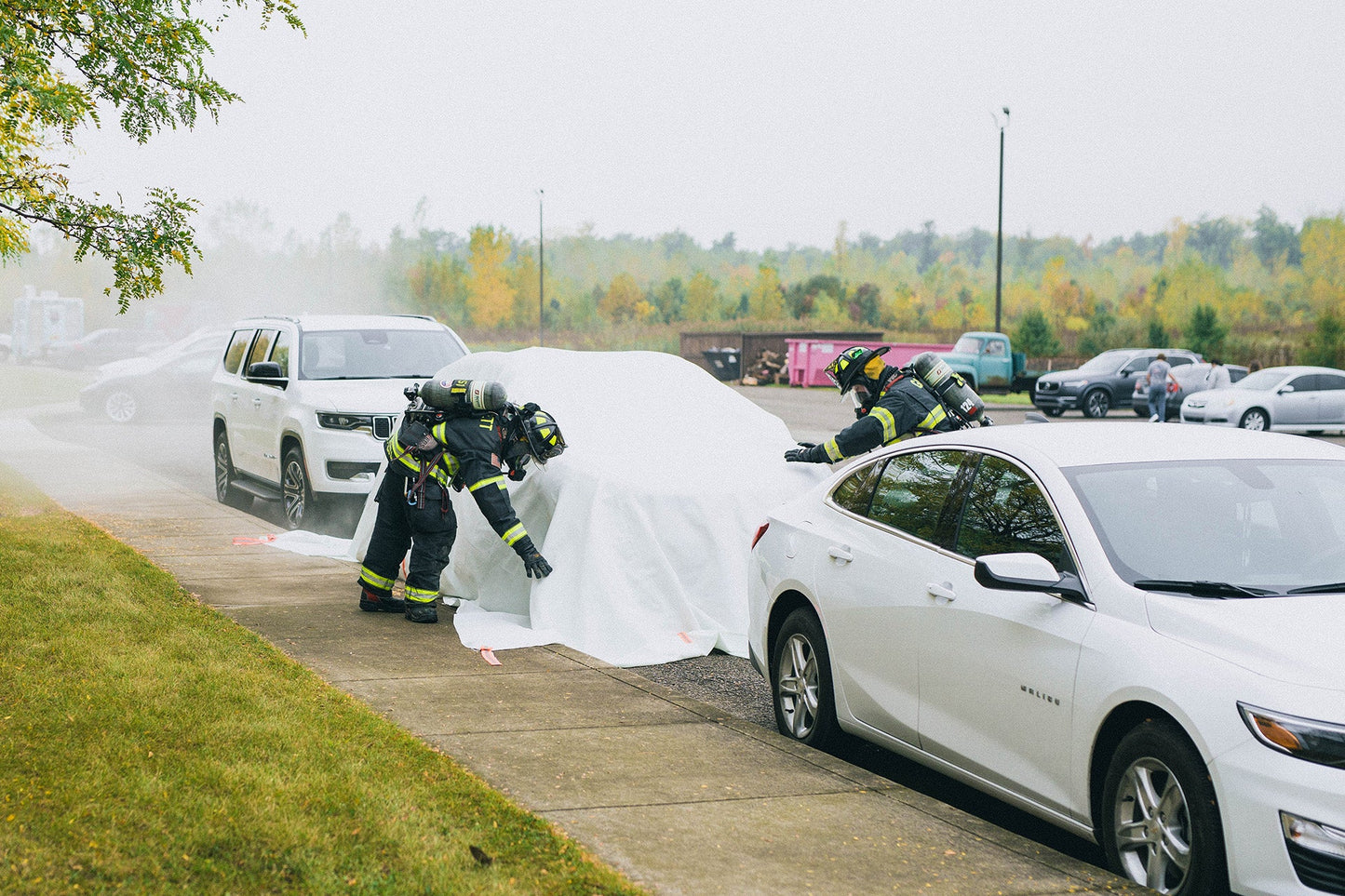 EV Fire Suppressor System XL™ (Mister™ & XL 25' x 33' EV Blanket Combo)