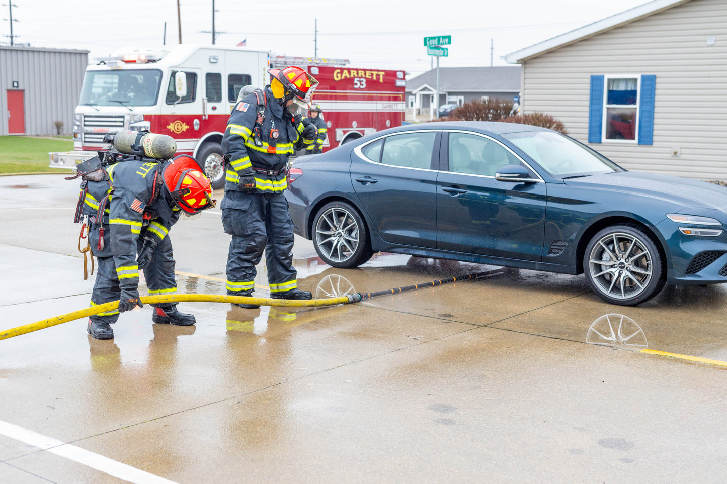 EV Fire Suppressor System ST™ (Mister™ & Standard 20' x 25' EV Blanket Combo)
