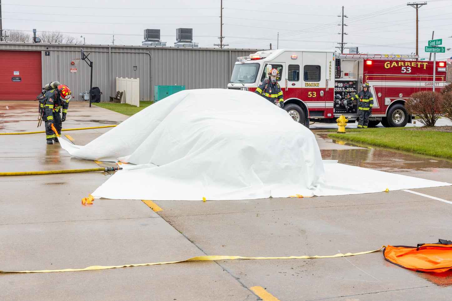 EV Fire Suppressor System XL™ (Mister™ & XL 25' x 33' EV Blanket Combo)