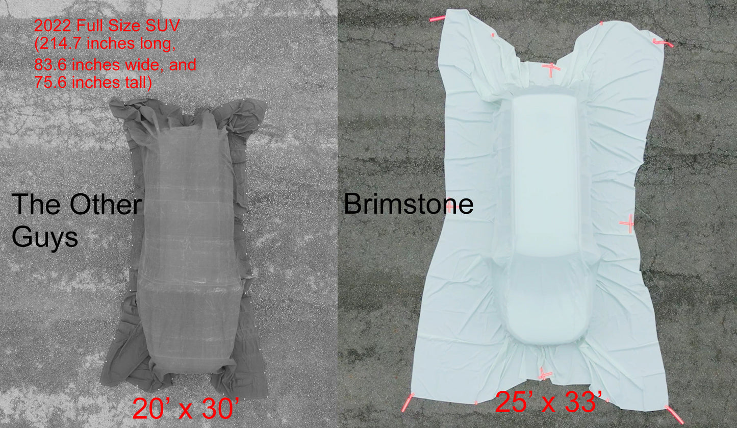 EV Fire Suppressor Blanket XL™ - 25’ x 33’