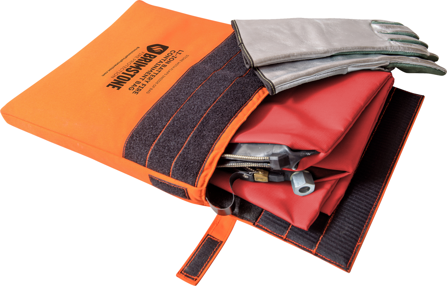 Large HD Preventer™ Li-Ion Fire & Smoke Containment Bag KIT (Laptop-Sized)