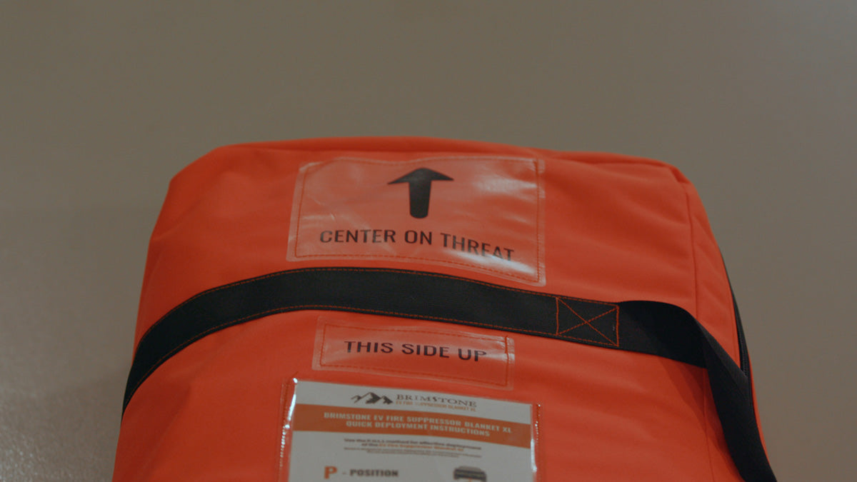 EV Fire Suppressor Blanket XLE™ (XL Extended) - 25' x 38'