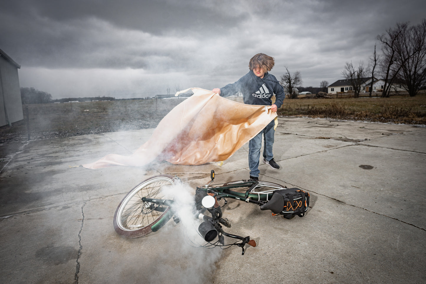 Small Heavy Duty Preventer™ Li-Ion Fire Blanket - 5' x 6'