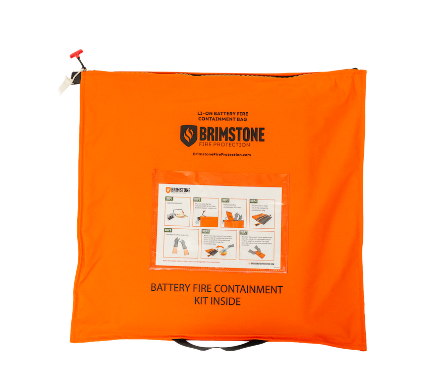 Li-Ion Fire & Smoke Containment Bags – Brimstone Fire Protection