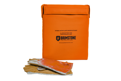 Large Preventer™ Li-lon Fire Containment Bag (Laptop-Sized / 50 Wh)