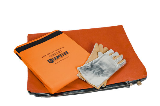 Large Preventer™ Plus Li-lon Fire & Smoke Containment Bag KIT (Laptop-Sized / 50 Wh)