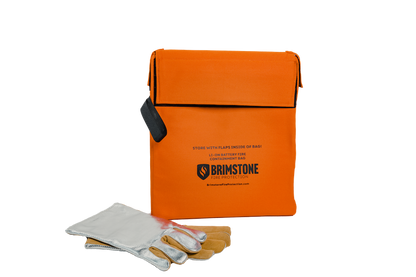 Large Heavy Duty Preventer™ Li-lon Fire Containment Bag (Laptop-Sized / 100 Wh)