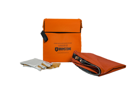 Large HD Preventer™ Plus Li-Ion Fire & Smoke Containment Bag KIT (Laptop-Sized / 100 Wh)