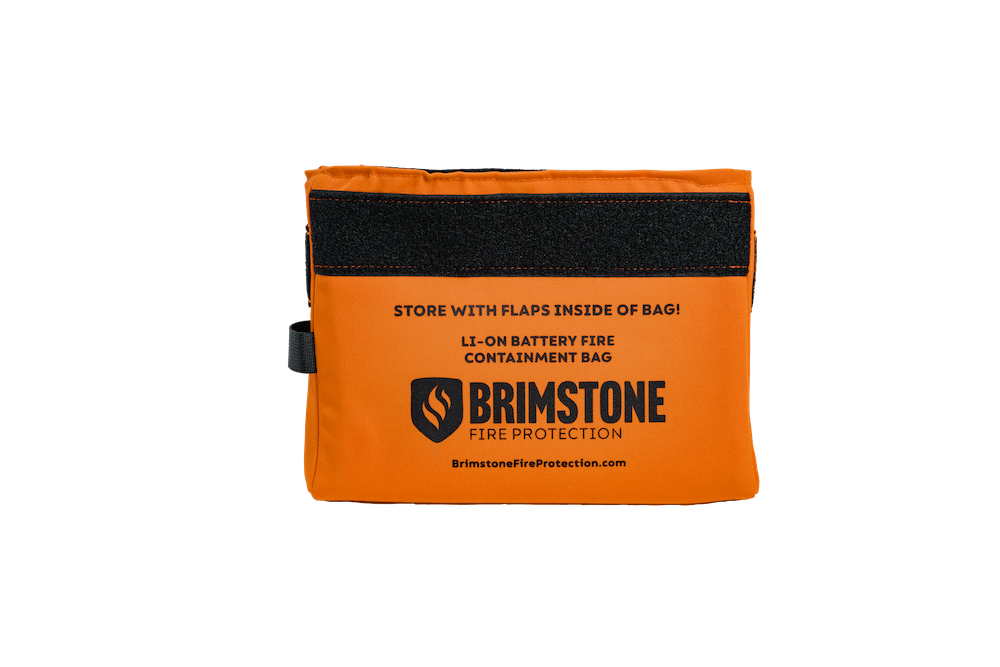 Mini Preventer™ Li-lon Fire Containment Bag (8" Tablet-Sized / 29.6 Wh)