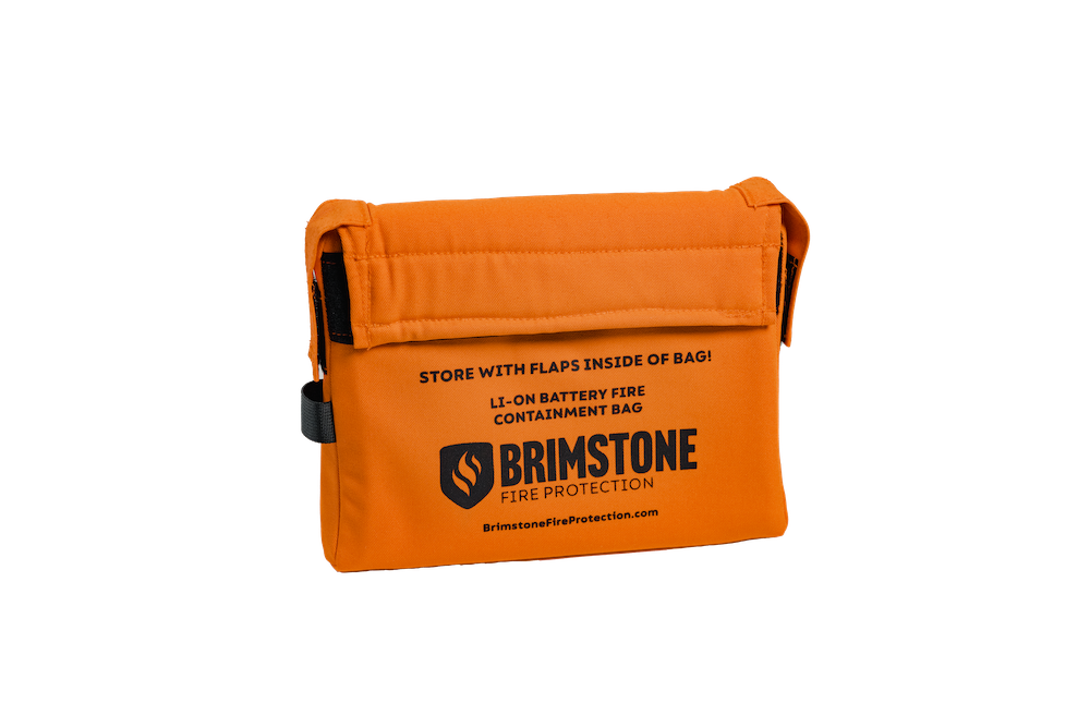 Mini Preventer™ Li-lon Fire Containment Bag (8" Tablet-Sized / 29.6 Wh)