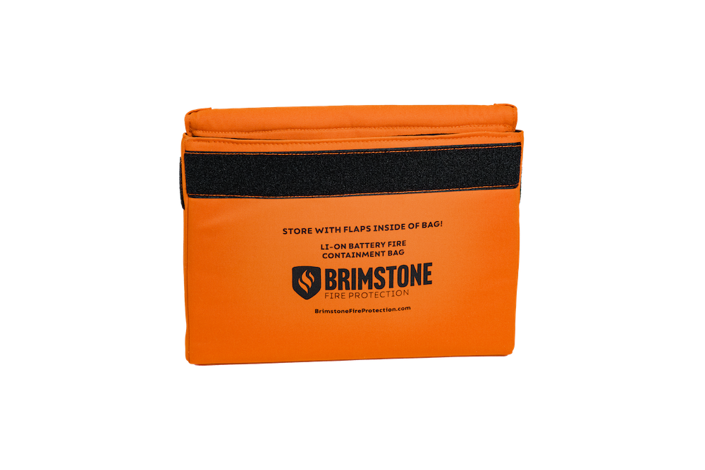 Small Preventer™ Plus Li-lon Fire & Smoke Containment Bag KIT (Tablet or Phone-Sized / 50 Wh)