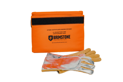 Small Preventer™ Li-lon Fire Containment Bag (Tablet or Phone-Sized / 50 Wh)