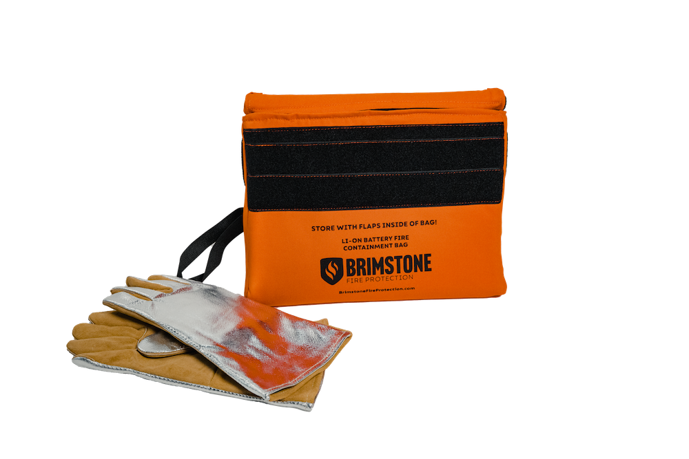 Small Heavy Duty Preventer™ Li-lon Fire Containment Bag (Tablet or Phone-Sized / 90 Wh)