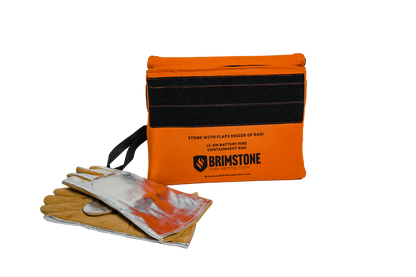 Small Heavy Duty Preventer™ Li-lon Fire Containment Bag (Tablet or Phone-Sized / 90 Wh)