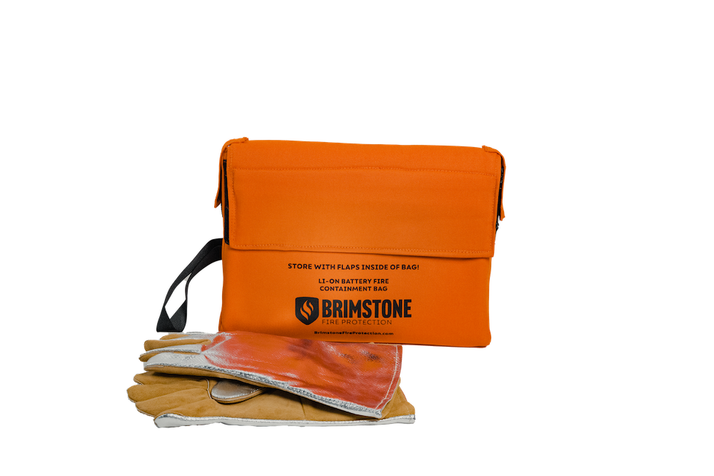 Small Heavy Duty Preventer™ Li-lon Fire Containment Bag (Tablet or Phone-Sized / 90 Wh)