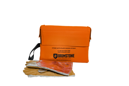 Small Heavy Duty Preventer™ Li-lon Fire Containment Bag (Tablet or Phone-Sized / 90 Wh)
