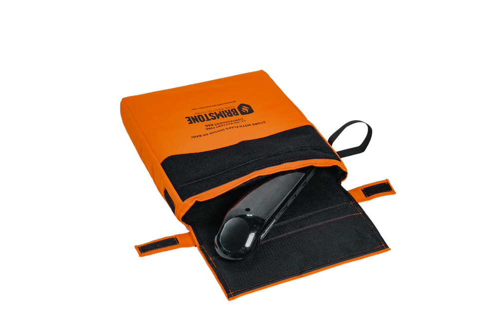 X-Large HD Preventer™ Plus Li-Ion Fire & Smoke Containment Bag KIT (Laptop or AED-Sized / 160 Wh)