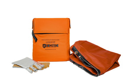 X-Large HD Preventer™ Plus Li-Ion Fire & Smoke Containment Bag KIT (Laptop or AED-Sized / 160 Wh)