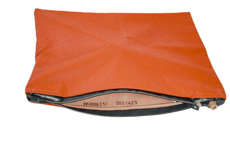 Large Preventer™ Plus Li-lon Fire & Smoke Containment Bag KIT (Laptop-Sized / 50 Wh)