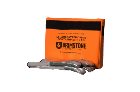 Small Preventer™ Li-lon Fire Containment Bag (Tablet/Phone-Sized)