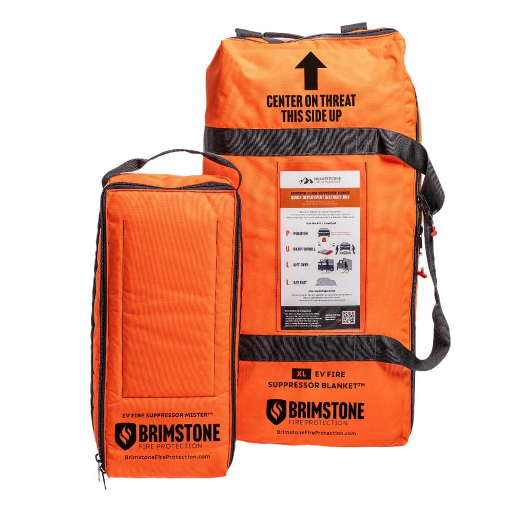 Brimstone EV Fire Suppressor System XL™ (Mister™ & XL 25' x 33' EV Blanket Combo)