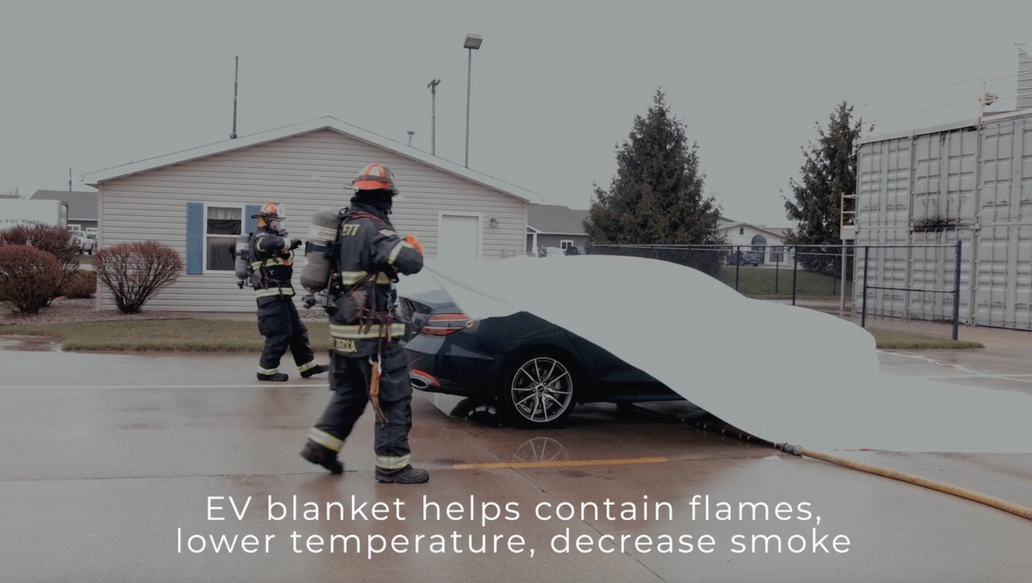 EV Fire Suppressor Blanket XLE™ (XL Extended) - 25' x 38'