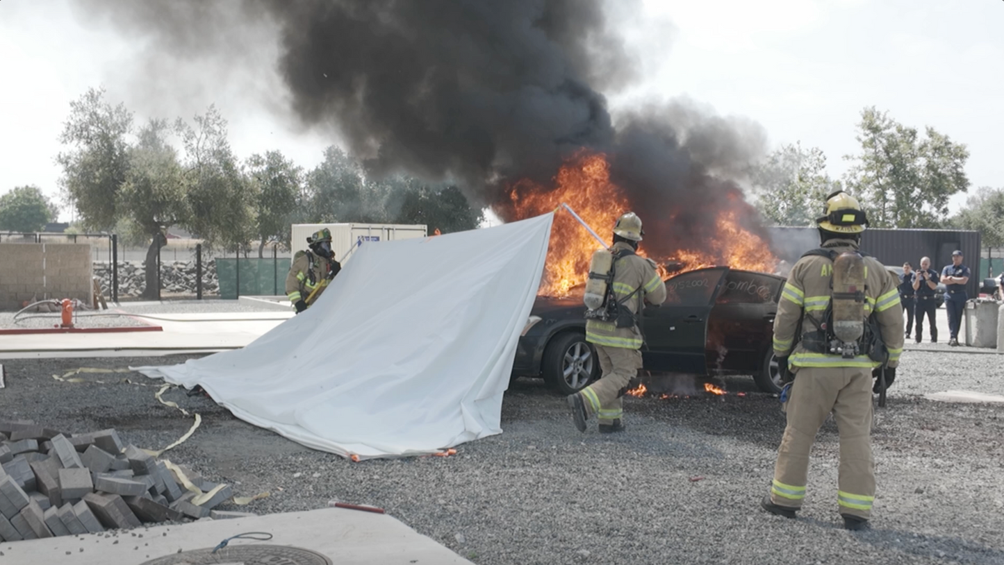EV Fire Suppressor Blanket XLE™ (XL Extended) - 25' x 38'