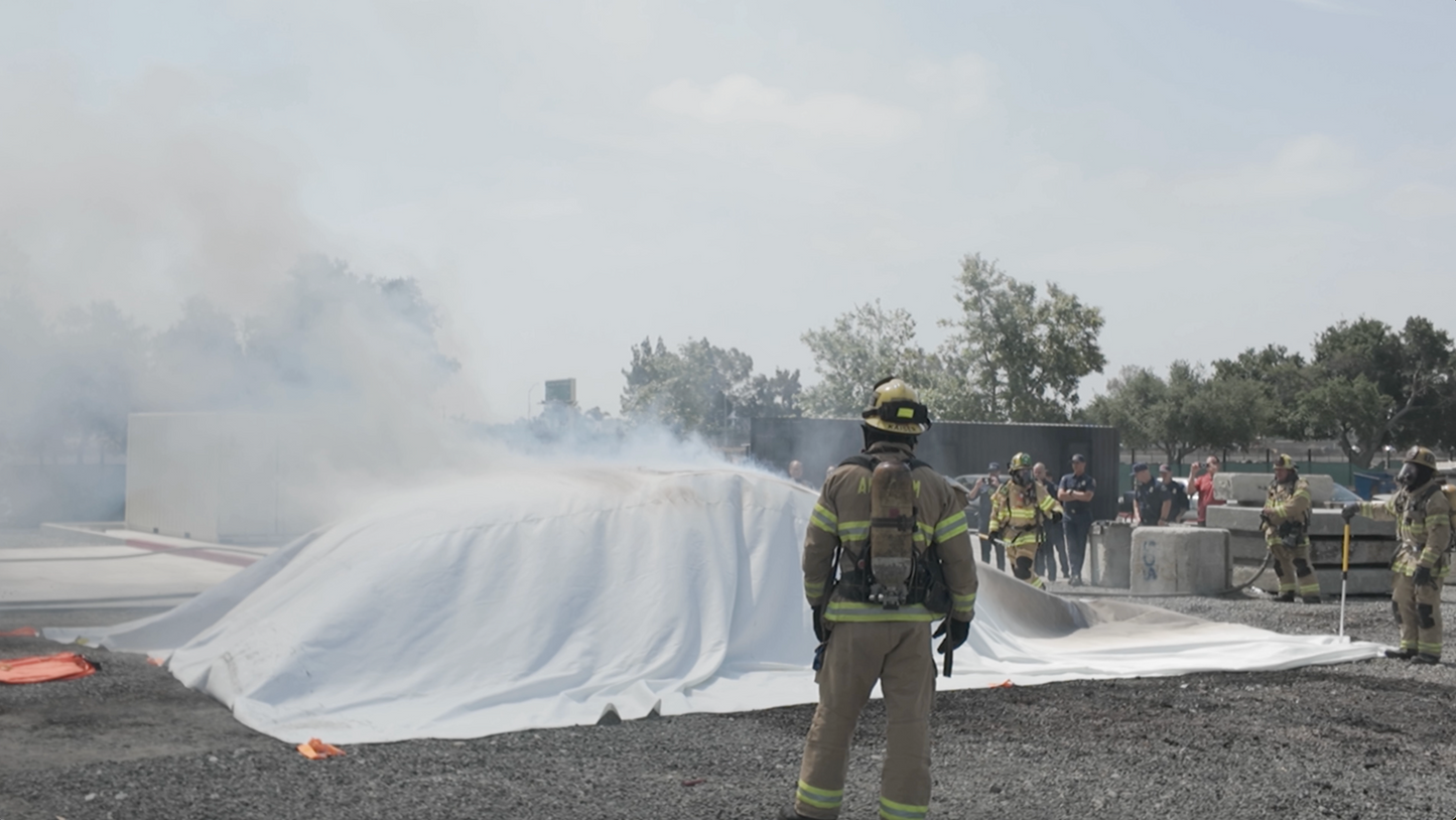 EV Fire Suppressor Blanket XLE™ (XL Extended) - 25' x 38'