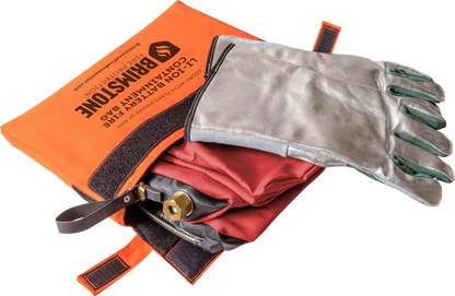 Small Preventer™ Li-lon Fire & Smoke Containment Bag KIT (Tablet/Phone-Sized)