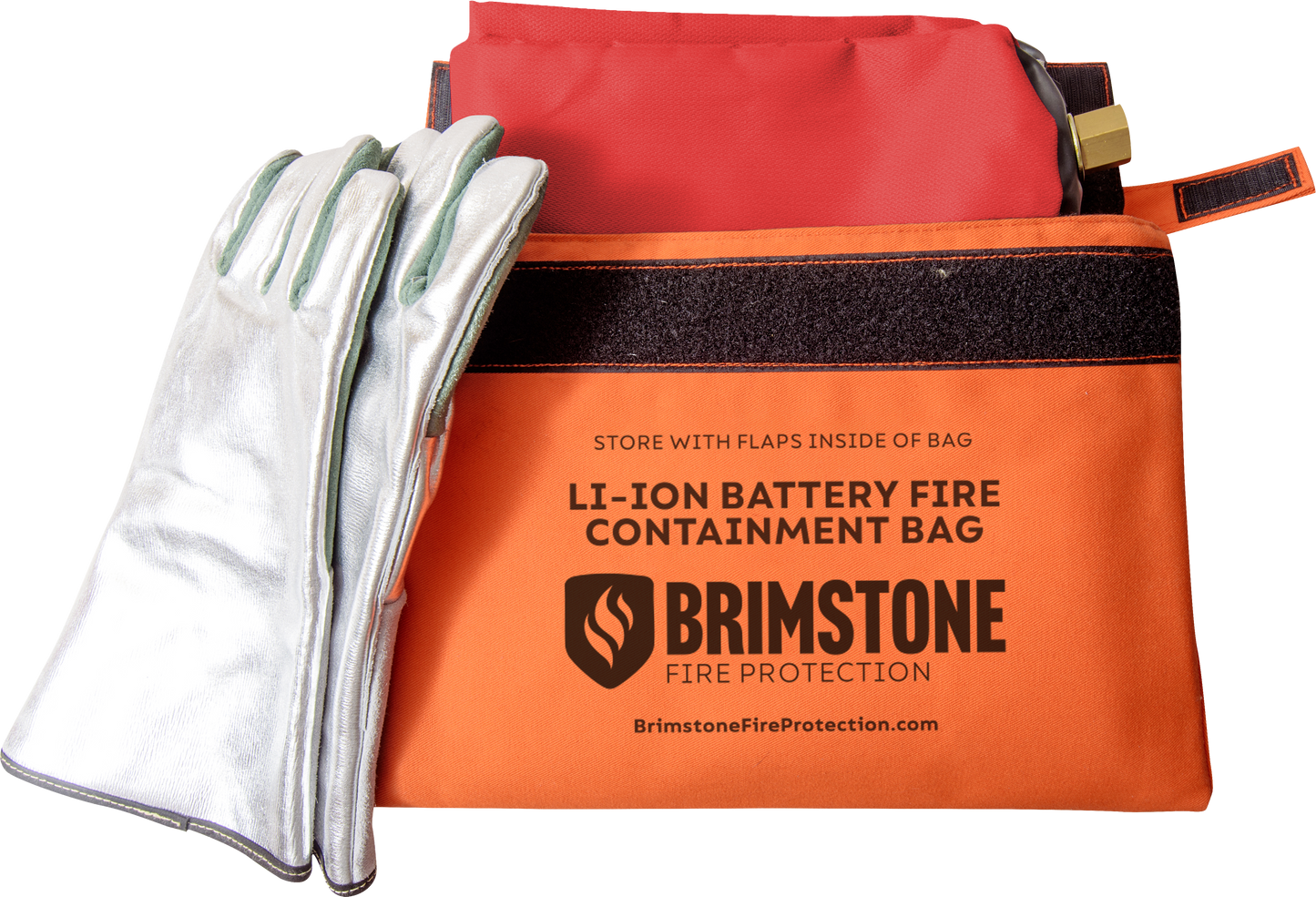 Small Preventer™ Li-lon Fire & Smoke Containment Bag KIT (Tablet/Phone-Sized)