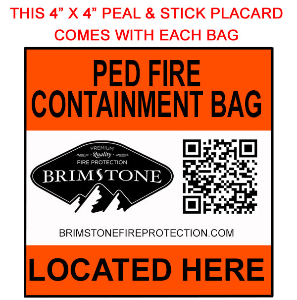 Large Heavy Duty Preventer™ Li-lon Fire Containment Bag (Laptop-Sized)