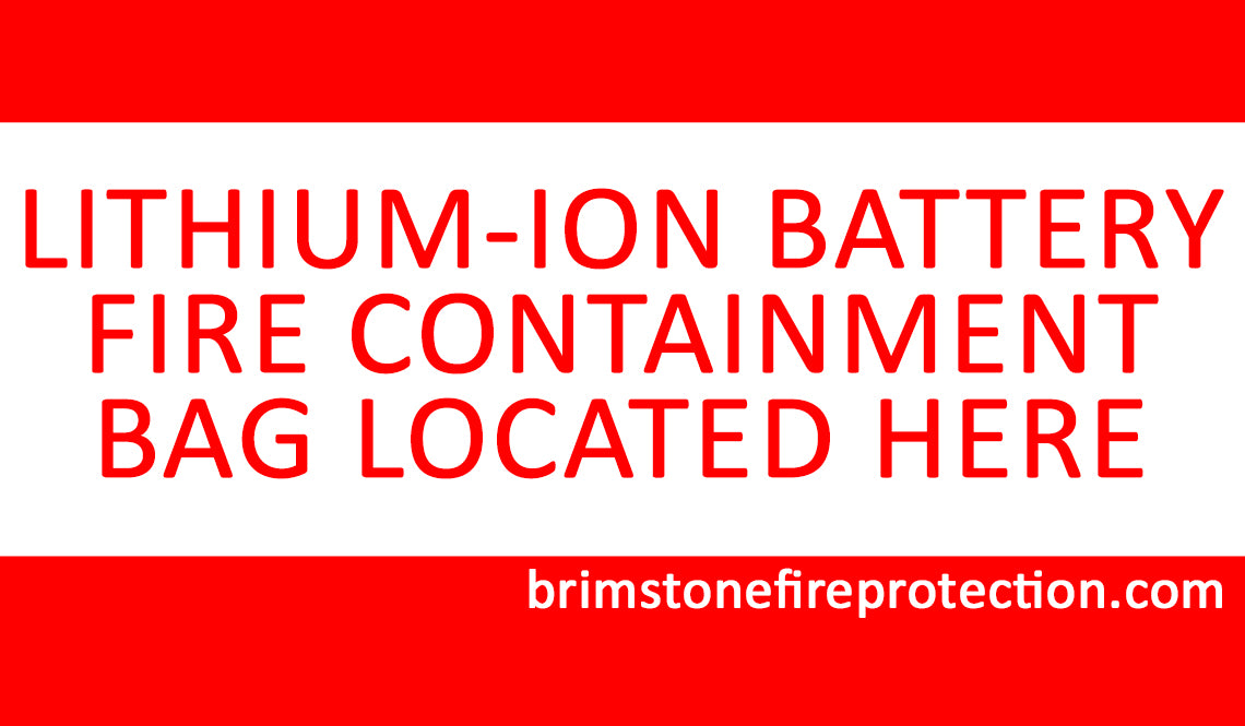 Large HD Preventer™ Li-Ion Fire & Smoke Containment Bag KIT (Laptop-Sized)