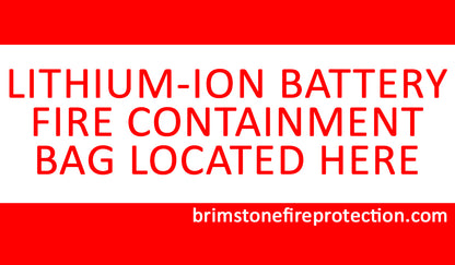 Large HD Preventer™ Li-Ion Fire & Smoke Containment Bag KIT (Laptop-Sized)