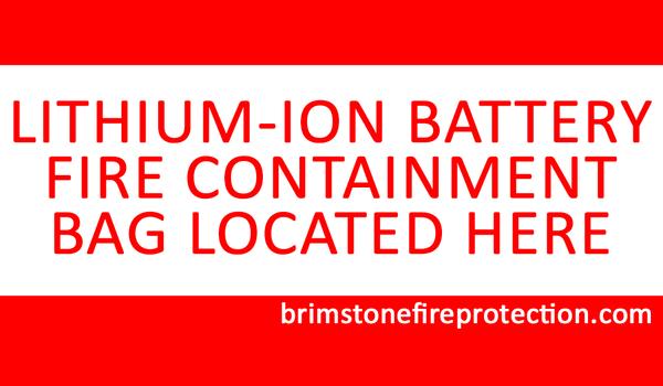 Large Preventer™ Li-lon Fire & Smoke Containment Bag KIT (Laptop-Sized)