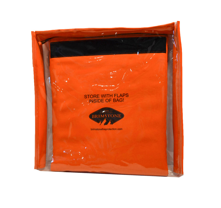 Large Tamper-Evident Cover For Laptop-Sized Containment Bags